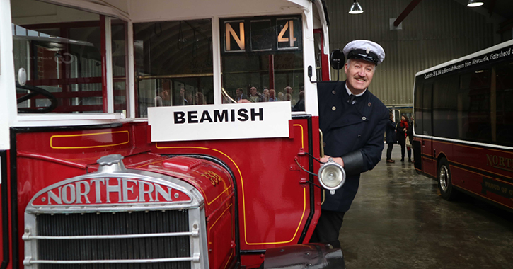 Beamish Museum 1950s Bus Depo